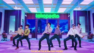 Panggung Tokopedia x BTS - Dynamite