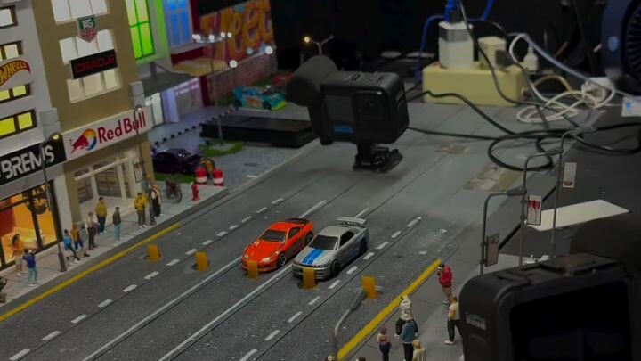 Duel SUPRA MK4 vs SKYLINE R34 #paulwalker #hotwheels #race #fastandfurious #diecast