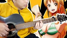 We Go! - One Piece OP 15 Acoustic Guitar Instrumental | Onii-Chan