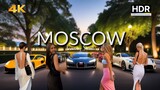 🔥 Rich Moscow Youth: Luxury Street Life with Beautiful Girls & Russian Sports Cars!