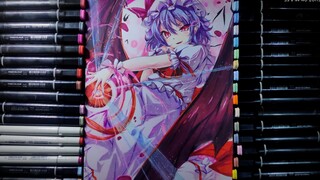 [Drawing] Remilia In 800 Minutes | Salute To My Lady!