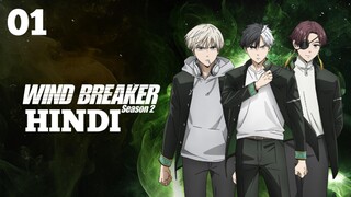 Wind Breaker Season 2 Episode 1 Hindi Dubbed
