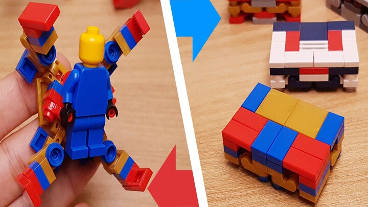 🧳 Seri Koper Pahlawan 📦 12 Jenis Suku Cadang untuk Merakit Mech Spider Hero 🕷️ Tutorial Rakit LEGO M
