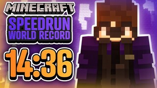 MINECRAFT 1.16.1 SPEEDRUN WORLD RECORD | 14:36 (FWR)