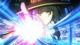 Megumin first time cast explosion magic