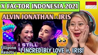 ALVIN JONATHAN - IRIS || X FACTOR INDONESIA 2021 || FILIPINA REACTS