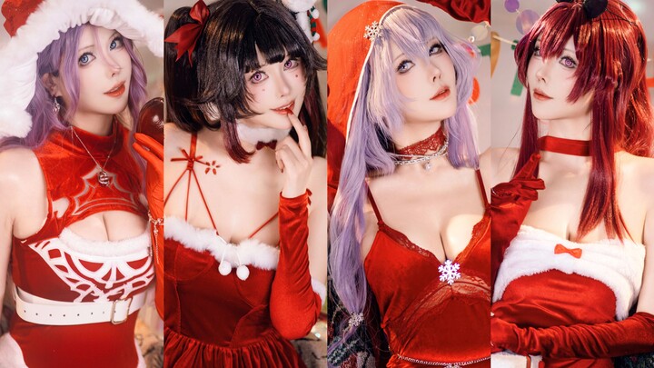 【4K】【Christmas Skirt】Bengtie Wife is activated! How can I choose this? ?