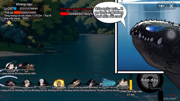 Câu cá vạn cân p1 #BuildaGame #钓魂 #36279847