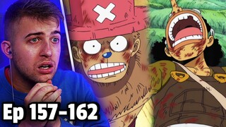 STRAW HATS VS HIGH PRIESTS!! One Piece Episode 157, 158, 159, 160, 161 & 162 REACTION!