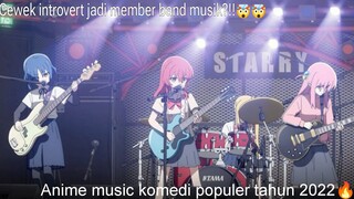 Anime musik komedi yang bikin ngakak para penonton 😹😹😹 Anime review - Bocchi The Rock