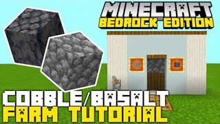 Minecraft Bedrock: Cobble & Basalt Farm Tutorial 1.16 Update