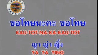 ขอโทษนะคะ ขอโทษ (Kau Tot Na Ka Kau Tot) - ญาญ่าญิ๋ง (Ya Ya Ying)