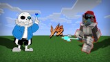Minecraft | Sans vs Undyne | Destroying Minecraft or My Pc | Most Laggy Battle