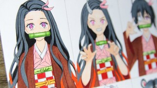 How can you draw Nezuko Kamado using 6 anime styles?