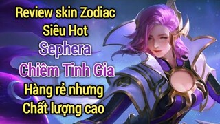 [ AOV ] Review trang phục Zodiac siêu hot Sephera Chiêm Tinh Gia - Hàng rẻ nhưng chất lượng quá tốt