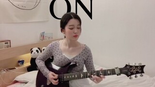 小姐姐电吉他翻弹ON，又美又飒｜Yujin Guitar