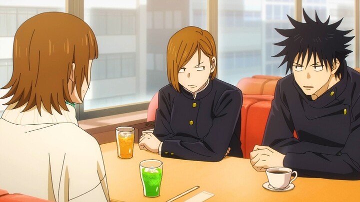 Fushiguro: Jika kamu ingin mengatakan ini, aku tidak akan merasa mengantuk lagi.