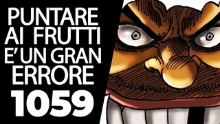 ONE PIECE 1059: Yonko Vs Imperatrice Kuja! Teach fa un GROSSO SBAGLIO: la SWORD AVANZA!