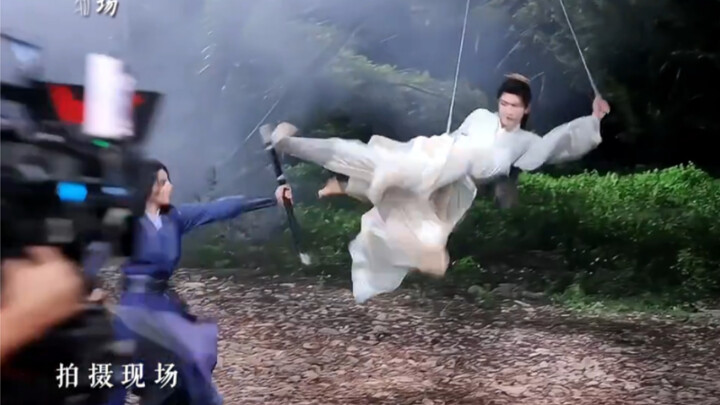 【Thành Nghị】2023-08-30 Hậu trường “Liên Hoa Lâu” | Động tác Bô Sa Bộ thực ra được quay như thế này!