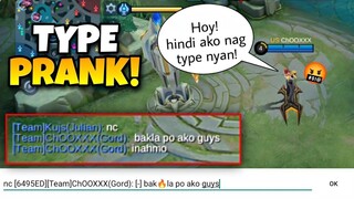 Type Prank "Bakla ako guys" ( Napagkamalan nilang bakla si Gord ) HAHAHAHA!