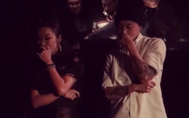 =Wootae Cut= Midnight wild beauty, kids please cover your eyes, ZSun and Wootae double hip-hop perfo