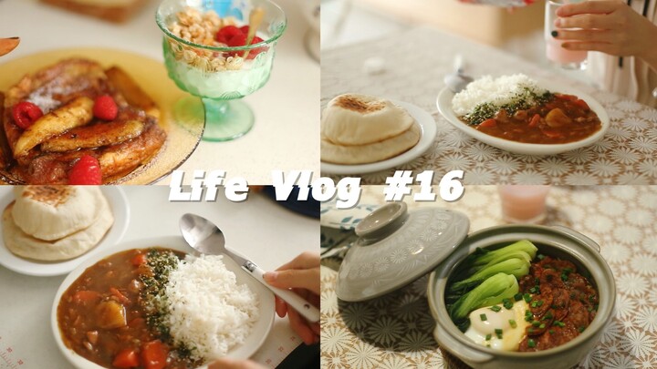 VLOG Kehidupan Sehari-hari #16 | Hutan Kecil | Kari Jepang | French Toast | Nasi Claypot | Pisang Ka