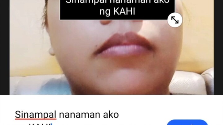 sinampal ako ng kahirapan