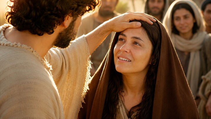 Serie Jesús — Capítulo 33: Jesús hace caminar nuevamente a una mujer