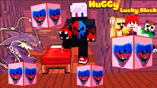 MINECRAFT BEDWARS HUGGY WUGGY PIXELMON LUCKY BLOCK ** ÔNG TRÙM POKEMON ĐÃ THUA CUỘC