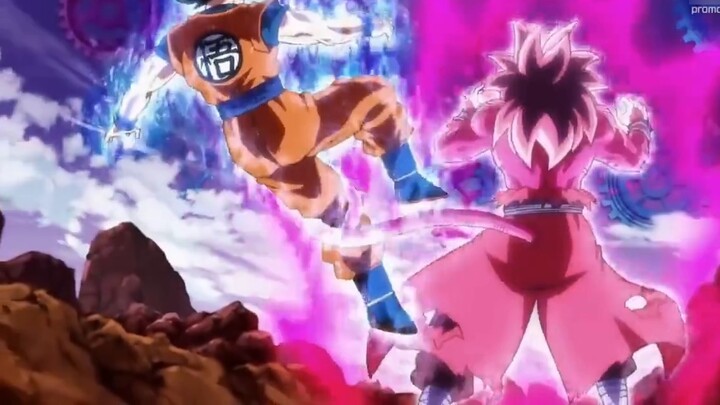 Super Saiyan 4 Breakthrough Goku vs Ultra Instinct Goku