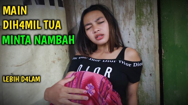 GAK BISA NOLAK MINTA J4TAH DI H4MIL TUA