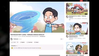 akhirnya Kona sama adinda balikan & part 5 - animasi sekolah