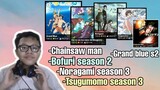 Bahas Chainsaw man,Bofuri season 2,Noragami season 3,Tsugumomo s3,Grand blue s2 ||Request subscriber