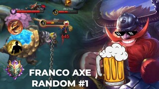 FRANCO AXE MOMENT RANDOM 'SATU TARIKAN SATU NYAWA MELAYANG'🤣🤣