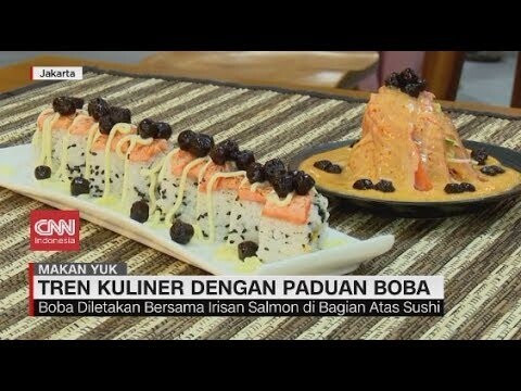 Tren Kuliner dengan Paduan Boba
