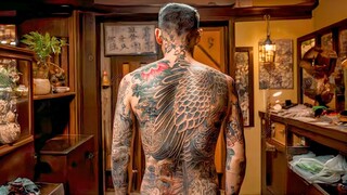 He's just a guy with a back tattoo, but gangsters fear him