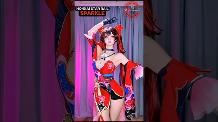Hanabi Sparkle So Cute Dance ❤️ Honkai Star Rail Cosplay #shorts