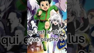 quizz des personnages de la série||version hunter x hunter