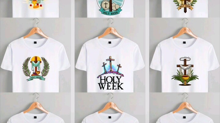 Holy Week Premium Cotton T-Shirts. ❤️