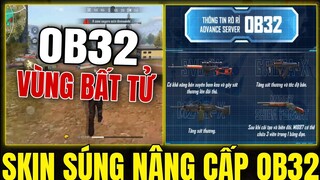 Free Fire - OB32 Hé Lộ Skin Súng Nâng Cấp Trong OB32 - OB32 Nâng Cấp M1887 Có Băng Đạn 3 Viên