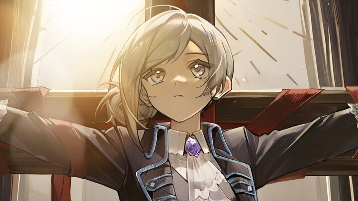 [Father Pucci's Execution Song] But the time of Virtin's "Crucified" is about to start going back!