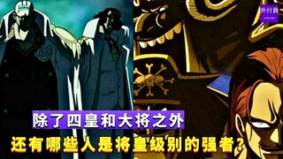 除了四皇和大将之外，还有哪些人是将皇级别的强者？#950