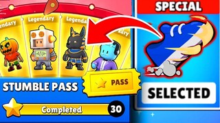 Ich KAUFE STUMBLE PASS KOMPLETT!🤑 Alle UPDATE SKINS ZIEHEN?! 😱 Stumble Guys UPDATE