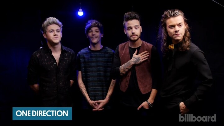 One Direction Backstage at the 2015 AMAs