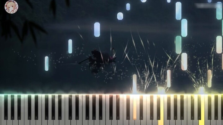 "A Boat in Misty Rain" ร้องโดย Sinan Perfect Piano Version｜ชีวิตนี้ฉันอยากดูกับเธอ (มีคะแนน)