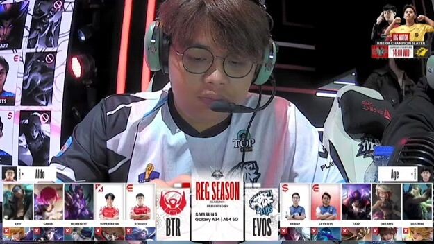 BTR ALPHA VS EVOS GAME 2 MPL ID S11