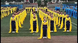 Longzhong calisthenics "Zhuo Ma" junior and senior high school competition