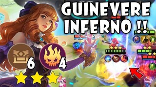 NEW OP COMBO FOR GUINEVERE !! INSTANT CROWD CONTROL !! MAGIC CHESS MOBILE LEGENDS