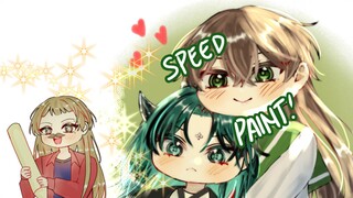 Anime Masa Kecil x OC ((speed paint ))