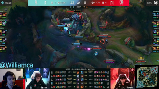 Tâm điểm trận đấu giữa AL và EDG phần 10 #game #LOL